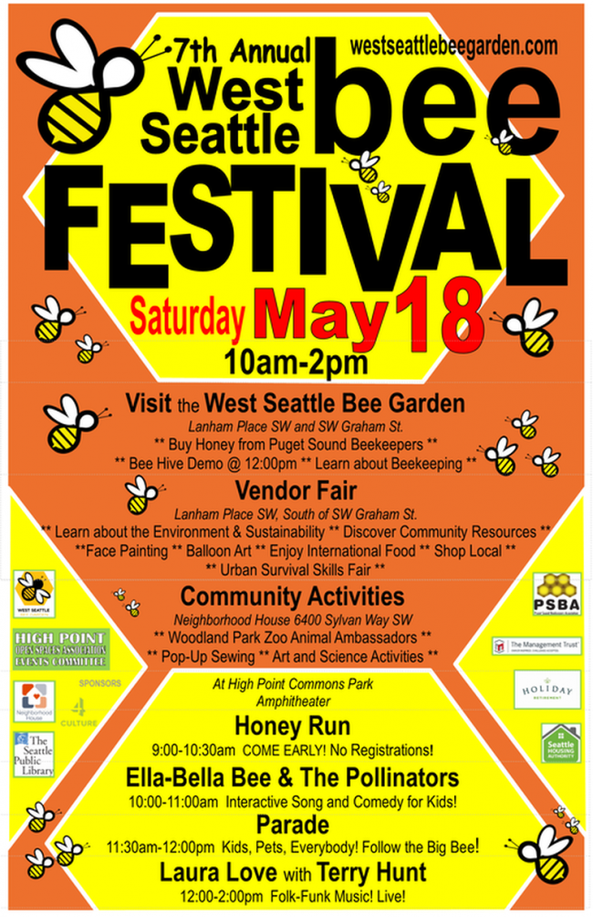 7th Annual West Seattle Bee Festival buzzes back May 18 Westside Seattle